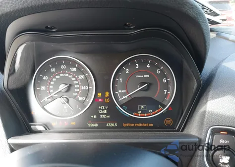 2015 BMW M235 z USA, uszkodzony, nr VIN WBA1J7C58FV253853